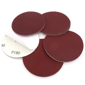 125mm Sanding Discs Self Adhesive Pads 60-2000 Mixed Grit Glue Backed Polishing - Picture 1 of 6