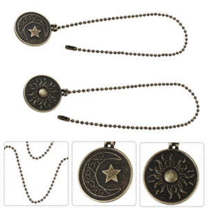 2 Pcs Lighting Pendant Pull Chain for Fixture Ceiling Fan Chains - Picture 1 of 12