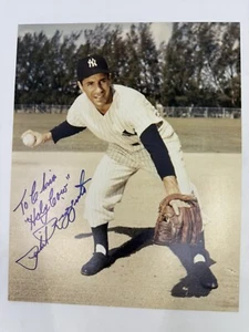 Phil Rizzuto 8x10 Photo Signed AUTO NY Yankees Vintage - Picture 1 of 6