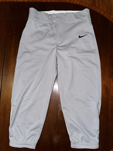 Nike Vapor Select Baseball Pants Mens High Knicker Gray solid NWT Pick SZ SM XL - Picture 1 of 3