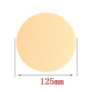 Sandpaper Disk Sanding Discs 80-1000 Grit Sand Sheets 5 inch 125mm Diameter - Picture 1 of 5