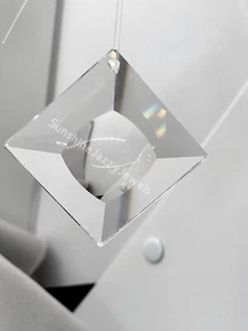 Swarovski Strass Crystal Clear 40mm Diamond 8411 Suncatcher/ Prism; RARE - Picture 1 of 1
