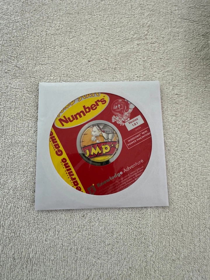 Jump Start Numbers Ages 5-8 PC CD-ROM Learning Game 1998 - Image 1 of 1