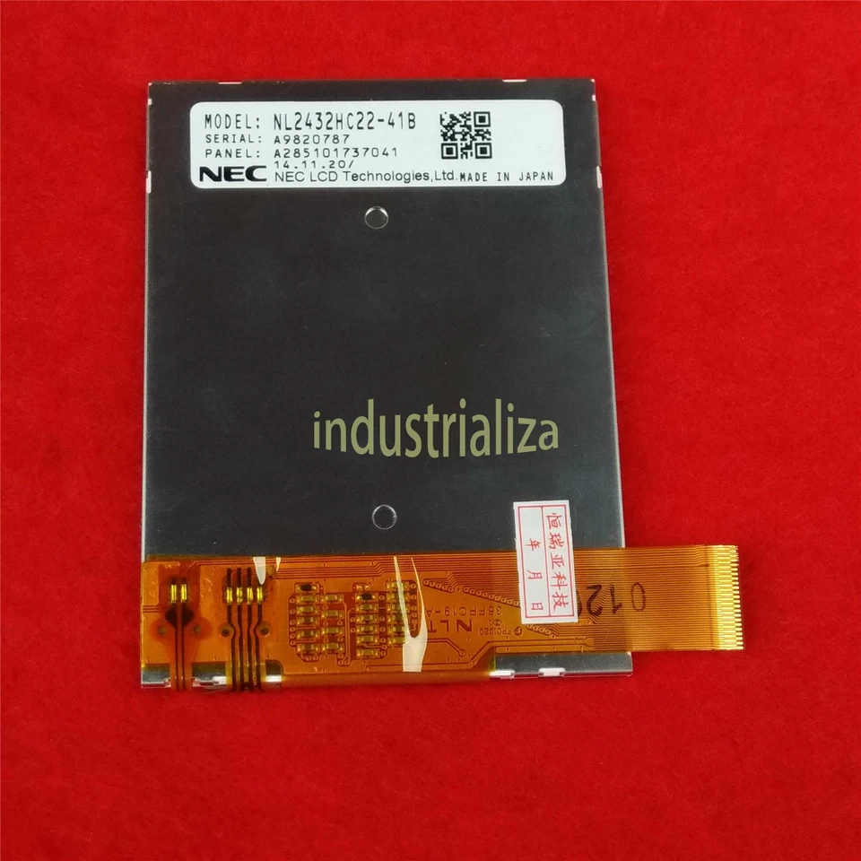 1PC NEC NL2432HC22-41B 3.5" 240×320 Resolution LCD Screen Panel - Bild 1 von 1