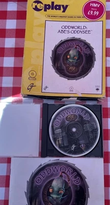 Abe's Oddysee ODDWORLD PC CD-ROM Big Box 1997 Rare Vintage Game GT Age 11+ - Image 1 of 4