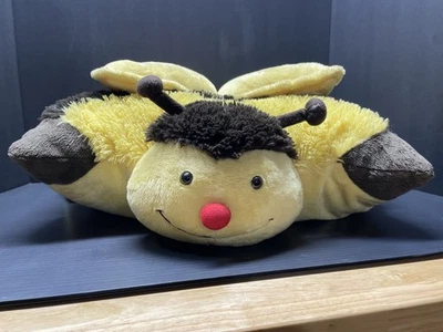 2010 Pillow Pet Pee Wee Bumbly Bumble Bee 12” Yellow & Brown Animal Plush - Image 1 of 2