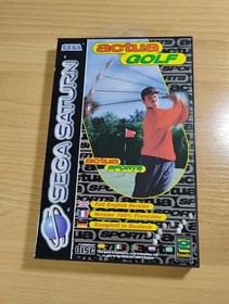 Actua GOLF for Sega Saturn with manual (PAL)
