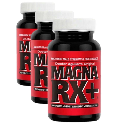 Magna RX+ Doctor Aguilar's Original Formula MagnaRX Plus 3 Botellas Foto 1 de 4