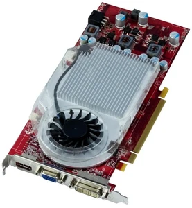 Graphic Card MSI Nvidia Geforce 9600 Gt 512MB MS-V127 Pcie x16 - Picture 1 of 2