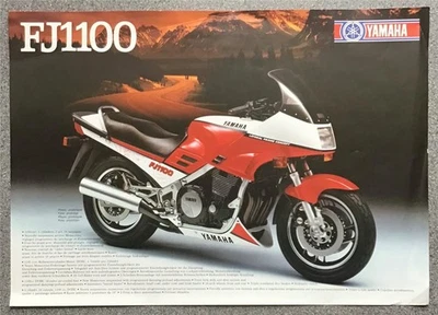YAMAHA FJ1100 Motorcycle Sales Specification Leaflet c1984  3MC-0107754-84EFGI - Image 1 of 2