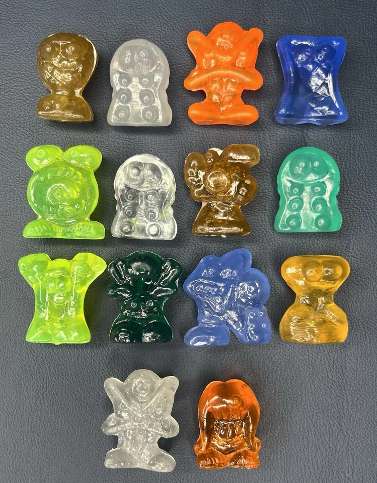 Lote de 14 Figuras Hielocos Futboleros Deportes Crazy Bones GoGos Años 90 De Colección Foto 1 de 1