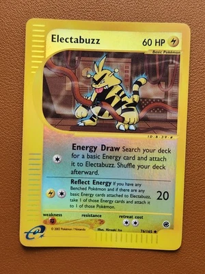 Electabuzz - Reverse Holo - 76/165 Expedition Base Set - Pokémon TCG 2002 NM/LP - Image 1 of 2