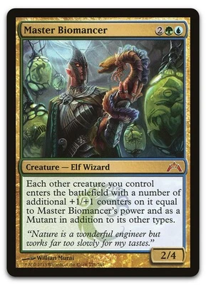 Master Biomancer #176 (LP) Gatecrash GTC Magic MTG - Image 1 of 2