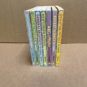 Lot of 7 Chris Ferrie board books For Babies Physics/Science/Relativity STEM - Picture 1 of 4