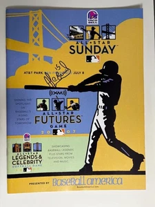 Alcides Escobar Signed 2007 MLB All Star Futures Game Program MiLB - Picture 1 of 3