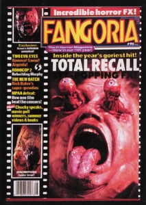 1992 Fangoria Magazine Horror Trading Card #24 "Total Recall" With Top Loader - Picture 1 of 2
