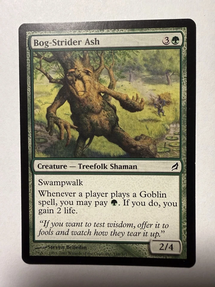 Magic the Gathering MTG Bog-Strider Ash (198) Lorwyn   LP - Image 1 of 1