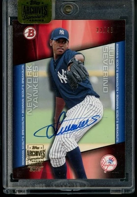 2017 Archives All-Star Signature Edition Buybacks /48 Luis Severino Buyback Auto - Image 1 of 2
