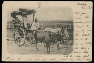 British India Edward 1905 Picture Postcard "A RECKLA" Sea Post Office cancel - Picture 1 of 2