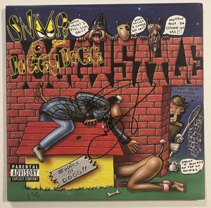 SNOOP DOGGY DOGG SIGNIERT DOGGYSTYLE VINYL JSA COA #CE03853 RUBY BLACK ICE VINYL - Bild 1 von 5