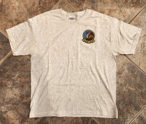 USMC Marine Corps HMM-268 Helicopter Sq Red Dragons SOCAL PHROGS Pinup Shirt L - Bild 1 von 5