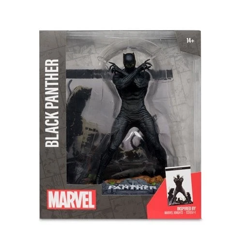 Marvel Wave 4 Black Panther Marvel Knights #4 1:10 Scale Posed Figure with Scene - Image 1 of 4