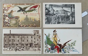 FANTERIA-LOTTO 4 CARTOLINE-D4-161 - Picture 1 of 1