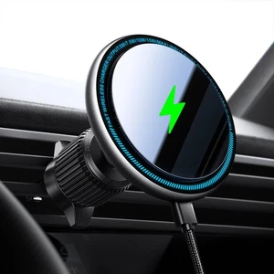 for Magsafe Car Mount Charger, 15W Fast Charging LED Magnetic Wireless Car Ch... - Picture 1 of 7