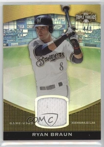2011 Topps Triple Threads Unity Relic Gold /9 Ryan Braun #TTUSR-59 - Foto 1 di 3