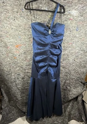 Vestido Camille La Vie para mujer talla grande 14W azul formal graduación vestido de novia Foto 1 de 4