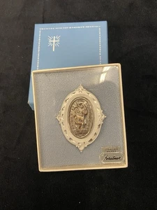 Vintage Sterling Silver St. Christopher Pendant - Picture 1 of 6