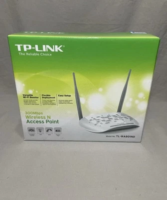 TP-LINK TL-WA801ND N300 300 Mbps Wireless Desktop Access Point AP Client Bridge - Image 1 of 2