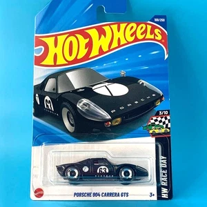 HOT WHEELS 2025 PORSCHE 904 CARRERA GTS BLACK 100/250 HYY03 HW RACE DAY - Picture 1 of 2
