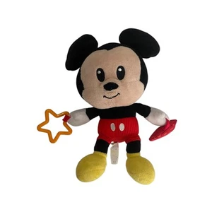 Disney Baby Mickey Mouse Plüsch Rassel Spielzeug 7 Zoll Stofftier - Bild 1 von 9