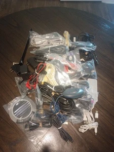 Power Cords And Miscellaneous Cables Lot (38 Pcs.) - Photo 1/10