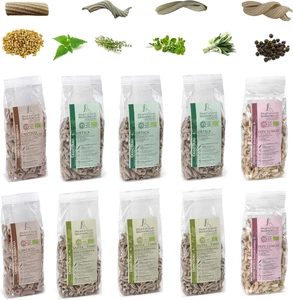 Bio - (10 Pz. - 2500 G) - 2 Tortiglioni Saragolla, 3 Torcette Ortica, 2 Treccion - Foto 1 di 12