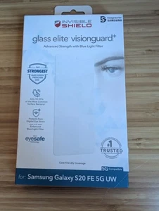 ZAGG Samsung Galaxy S20 FE 5G Vitre InvisibleShield Elite+ Protection écran - Photo 1 sur 2