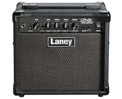 Combo amplificador de guitarra Laney LX15 BK 15 vatios 1x5" - caja abierta Foto 1 de 2