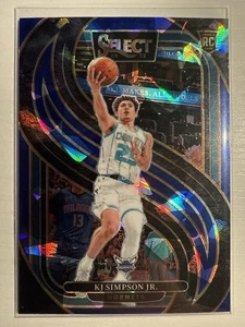 2024-25 Panini Select KJ Simpson Jr RC Cracked Ice Prizm Premier Level #193 - Picture 1 of 2