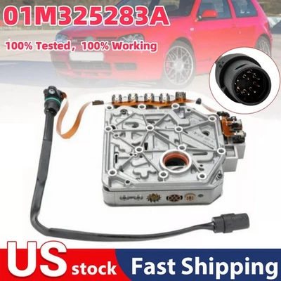 🚙4-Speed Transmission Valve Body w/ Harness 01M325283A For VW Jetta Golf Beetle Foto 1 de 4