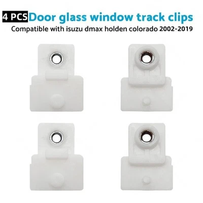 4X Door Window Glass Track Clip for Isuzu D-Max Holden Colorado Rodeo 02-19 - image 1 of 4