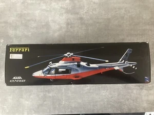New Ray Ferrari Agusta A109 Diecast Helicopter Model with Display Case - Picture 1 of 4