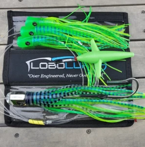 Señuelos Lobo #200 Pelagic Magic Skipjack híbrido cadena margarita marlín y atún trolling - Imagen 1 de 4