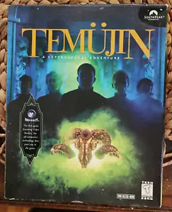 Temujin A Supernatural Adventure (PC, 1997) New US Retail Big Box Edition Sealed - Picture 1 of 6