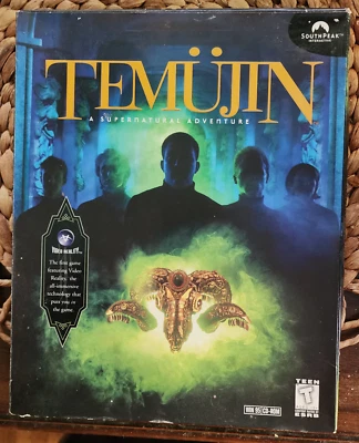 Temujin A Supernatural Adventure (PC, 1997) New US Retail Big Box Edition Sealed - Image 1 of 4