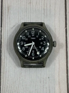 Vintage 80er Jahre Timex Handaufzug Herren MacGyver Militäruhr - Bild 1 von 8