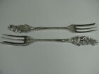 800 Silver Kitchen Fork Set/2-teilig/Hildesheim Rose 28,6g