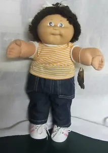 Vintage 1983 Coleco Cabbage Patch Kids Brown hair girl - Bild 1 von 7