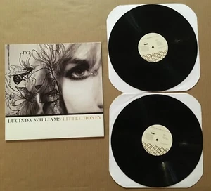 LUCINDA WILLIAMS Little Honey 2 LP Vinyl SET w/ MATTHEW SWEET Jim Lauderdale - Picture 1 of 2