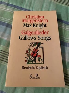 Galgenlieder Galgenlieder; Taschenbuch Christian Morgenstern 1990 - Bild 1 von 3